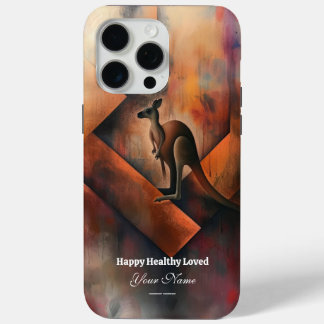 Coque Case-Mate iPhone Personnalisé : Majestic Kangaroo iPhone 15 Promax 