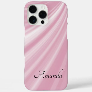Coque iPhone 16 Pro Max Personnalisé Moderne Stylé Coller rose Rose pâle