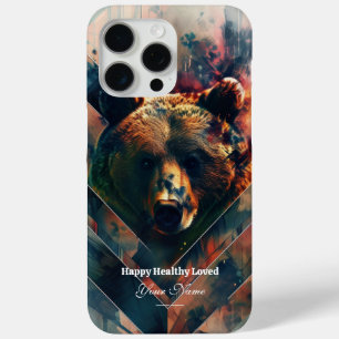 Coque Case-Mate iPhone Personnalisé : Mystic Forest Bear iPhone 15 ProMax