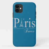 Personnalisé Paris France iPhone 5 Coque-Mate
