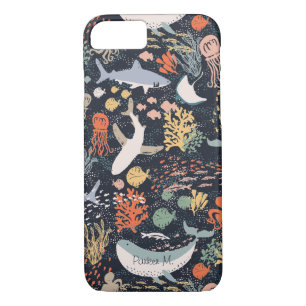 Coque Case-Mate iPhone Personnalisé Vie marine