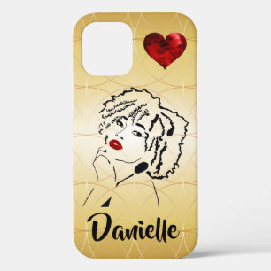 Case-Mate iPhone Case Personnalisée jolie femme africaine iPhone 12 Coqu