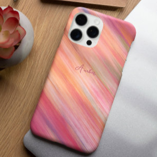Coque iPhone 16 Pro Personnaliser de texture découpée couleur mutil à
