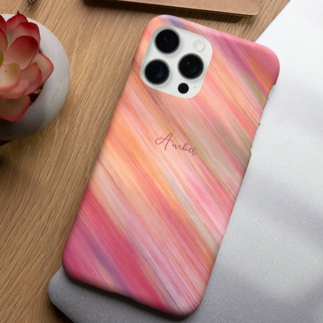 Coques Case-Mate iPhone Personnaliser de texture découpée couleur mutil à  (Créateur téléchargé)