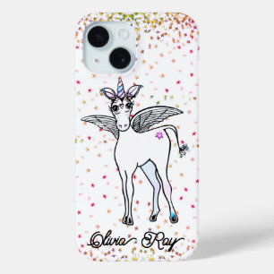 Coque Case-Mate iPhone Personnaliser la parties scintillant Unicorn migno