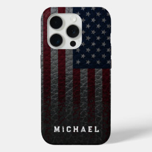 Coque Case-Mate iPhone Personnaliser le drapeau américain Arrière - plan 