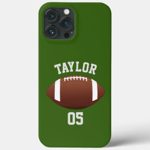 Case-Mate iPhone Case Personnaliser le joueur Nom et numéro Cool Footbal