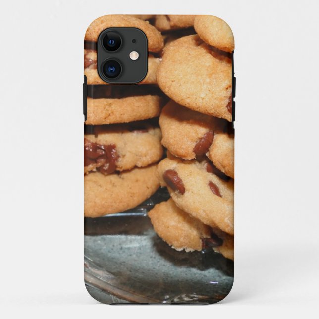 Coques Case-Mate iPhone Personnaliser les cookies Dessert Chocolate Chip S (Dos)