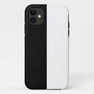 Case-Mate iPhone Case Personnaliser moyenne noire et blanche