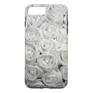 Coques Pour iPhone Personnaliser personnalisée Roses blanches