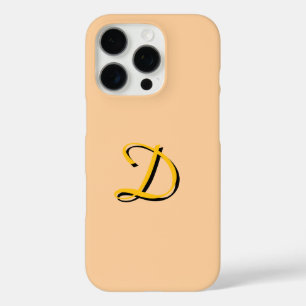 Coque iPhone 16 Pro Personnalisez Avec Votre Peach Monogram