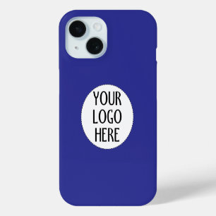 Coque Case-Mate iPhone Personnalisez Votre logo d'entreprise Noir Blanc B