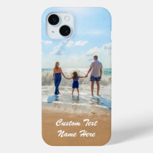 Coque Case-Mate iPhone Personnalisez votre photo et votre nom de texte co