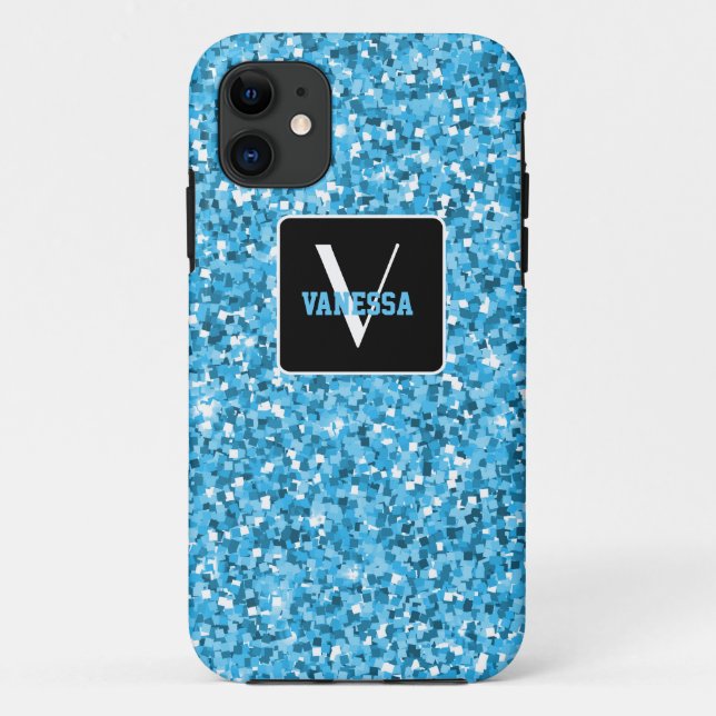 Coques Case-Mate iPhone Personnalisez votre propre bleu (Dos)