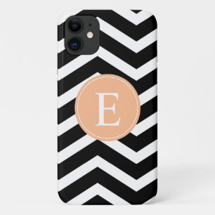 Etui iPhone Case-Mate Personnalité du Chevron blanc orange noir