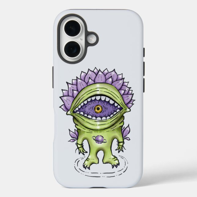 Coques Case-Mate iPhone Personnalité Plante Alien - Astronaut étrange Créa (Verso)