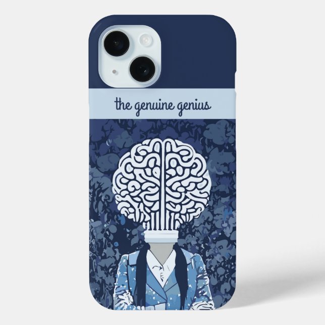 Coques Case-Mate iPhone Personne de cerveau (Verso)