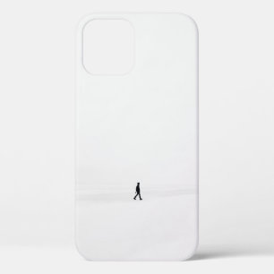Case-Mate iPhone CASE PERSONNE MARCHANT SUR LE CHAMP DE NEIGE
