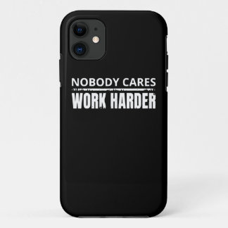 Case-Mate iPhone Case Personne Ne Se Soucie De Travailler Plus Dur Fitne