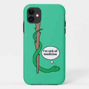 Coque iPhone 11 Personnel humoristique d'Asclepius
