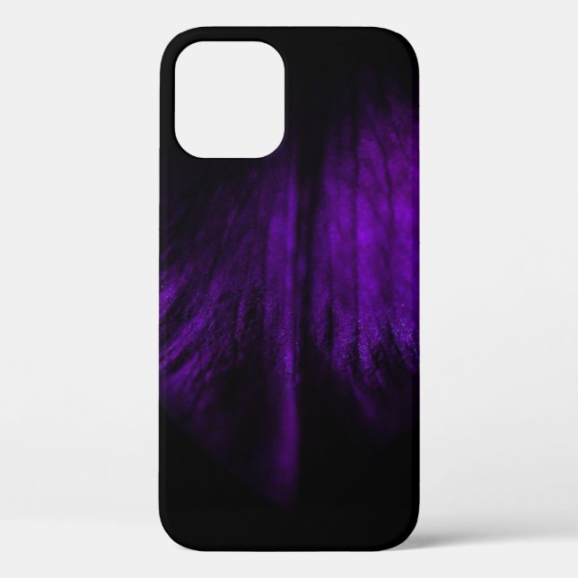 Coques Case-Mate iPhone Pétale de fleurs violettes (Verso)