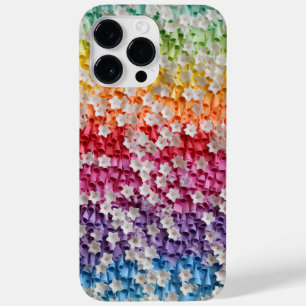 COQUE Case-Mate iPhone PÉTALES DE FLEUR DE COULEUR ARC-EN-CIEL À L'ASPECT