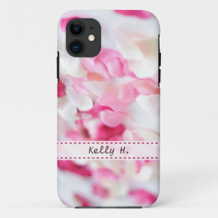 Etui iPhone Case-Mate Pétales de rose roses et blancs