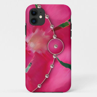 Case-Mate iPhone Case Pétales et perles roses
