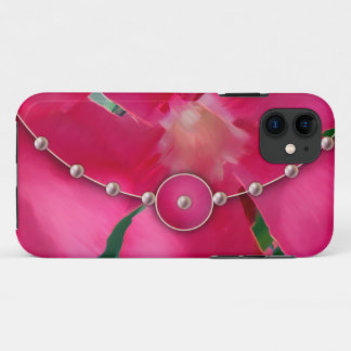 Case-Mate iPhone Case Pétales et perles roses