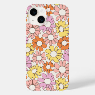 Coque Case-Mate iPhone Pétales Jubilé Doux Rétro Citron