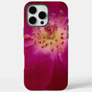 Coque iPhone 16 Pro Max Pétales Parfaits Motif à pétales de rose à carre