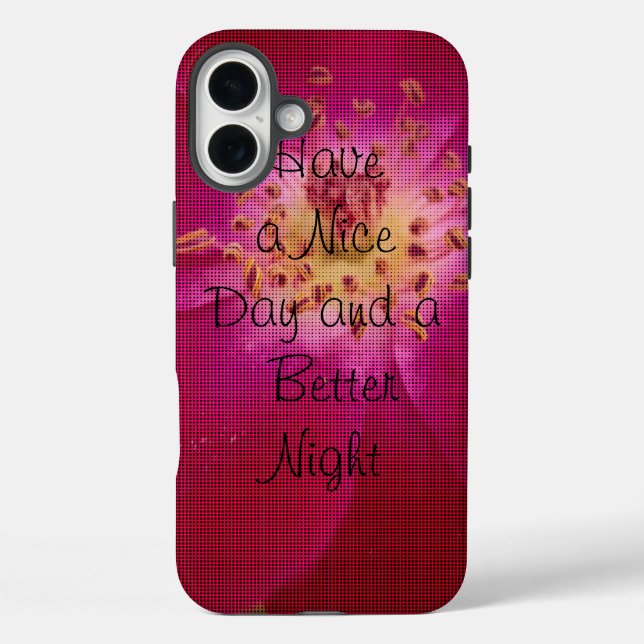 Coques Case-Mate iPhone Pétales Parfaits | Motif de pétales de rose à carr (Verso)