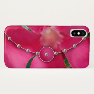 Case-Mate iPhone Case Pétales roses et perles