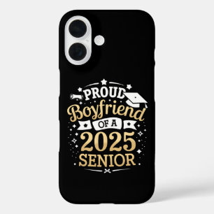 Coque Pour iPhone 16 Petit ami fier d'une remise de diplômes de diplômé