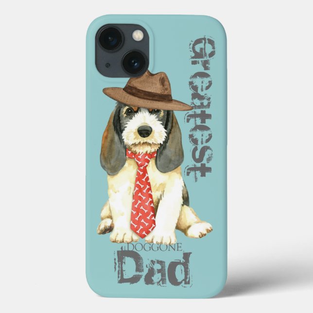 Coques Case-Mate iPhone Petit Basset Griffon Vendeen Papa (Verso)