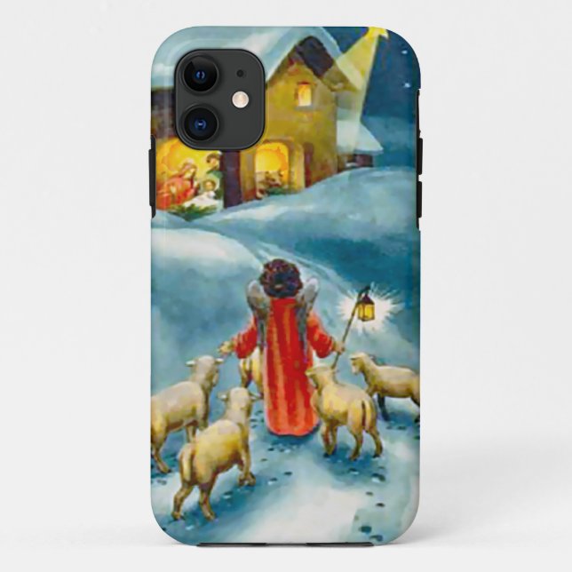 Coques Case-Mate iPhone Petit berger sur la route vers Bethlehem (Dos)