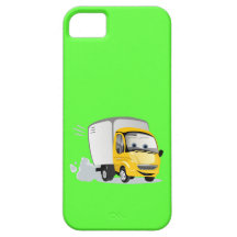 Petit Camion Cartoon Jaune pour enfants !