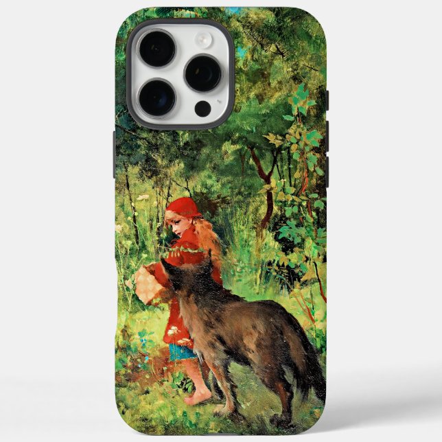 Coques Case-Mate iPhone Petit chaperon rouge, art, (Verso)