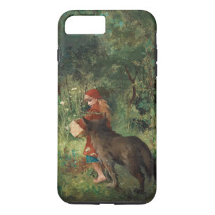 Coque iPhone 7 Plus Petit chaperon rouge, peinture d'art