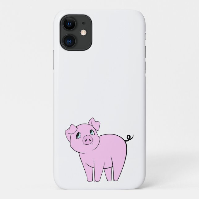 Coques Case-Mate iPhone Petit Cochon, Petit Cochon, Chien, Cochon Rose, An (Dos)