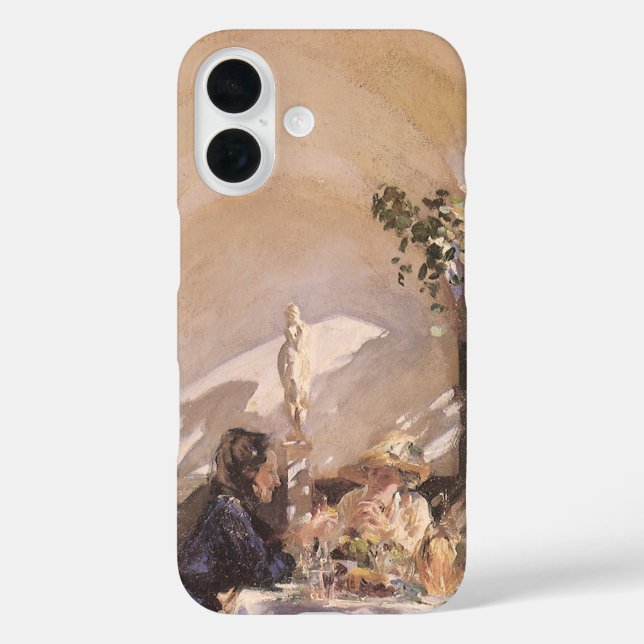Coques Case-Mate iPhone Petit déjeuner dans la Loggia par John Singer Sarg (Verso)