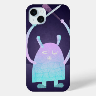 Coque Case-Mate iPhone Petit Monstre Bleu Mignon