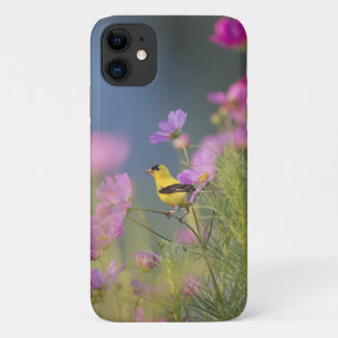 Case-Mate iPhone Case Petit oiseau jaune dans les fleurs