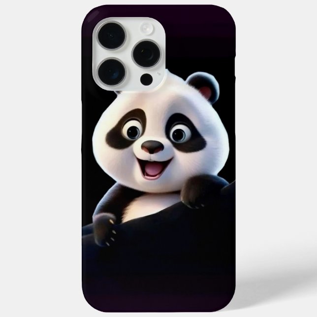 Coques Case-Mate iPhone Petit Panda Heureux (Verso)