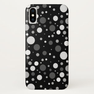 Coques Pour iPhone Petit pois noir et blanc