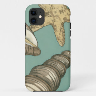 Coque iPhone 11 Petit trio de Shell sur Teal