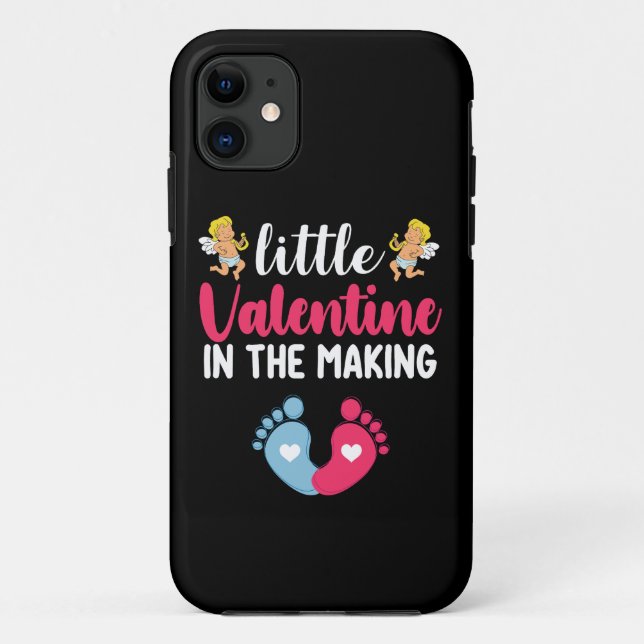 Coques Case-Mate iPhone Petit Valentin en devenir Grossesse Enceinte (Dos)
