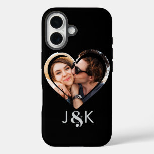 Coque Pour iPhone 16 Petite amie Petit ami Photo Collage Rencontre Coup