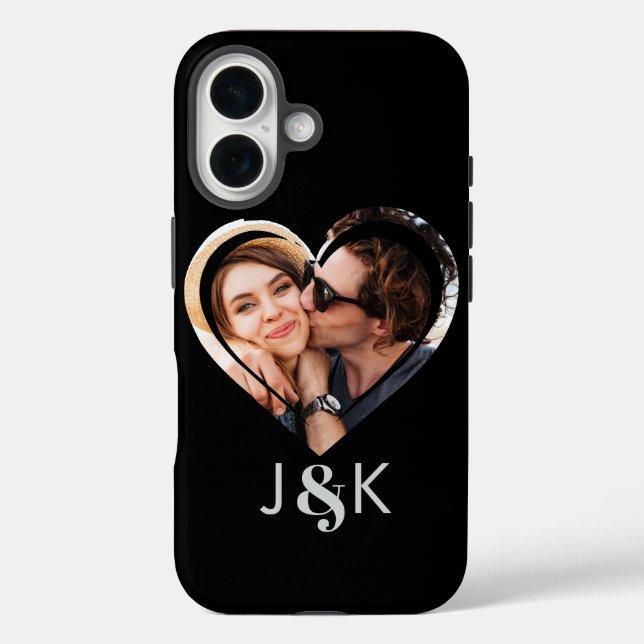 Coques Case-Mate iPhone Petite amie Petit ami Photo Collage Rencontre Coup (Verso)