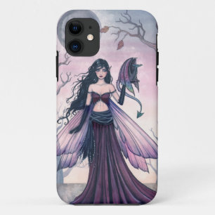 Coque Case-Mate iPhone Petite bête fée violette et art de dragon